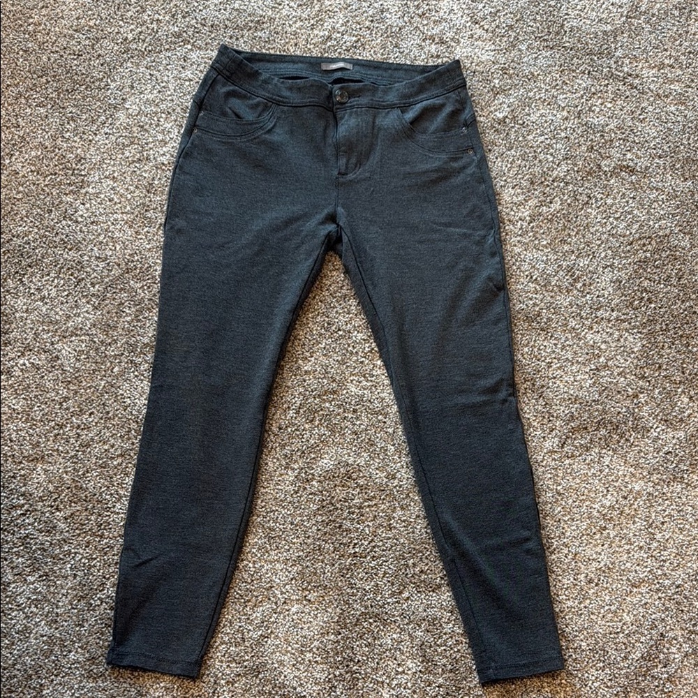 Grey Slim Fit Pants